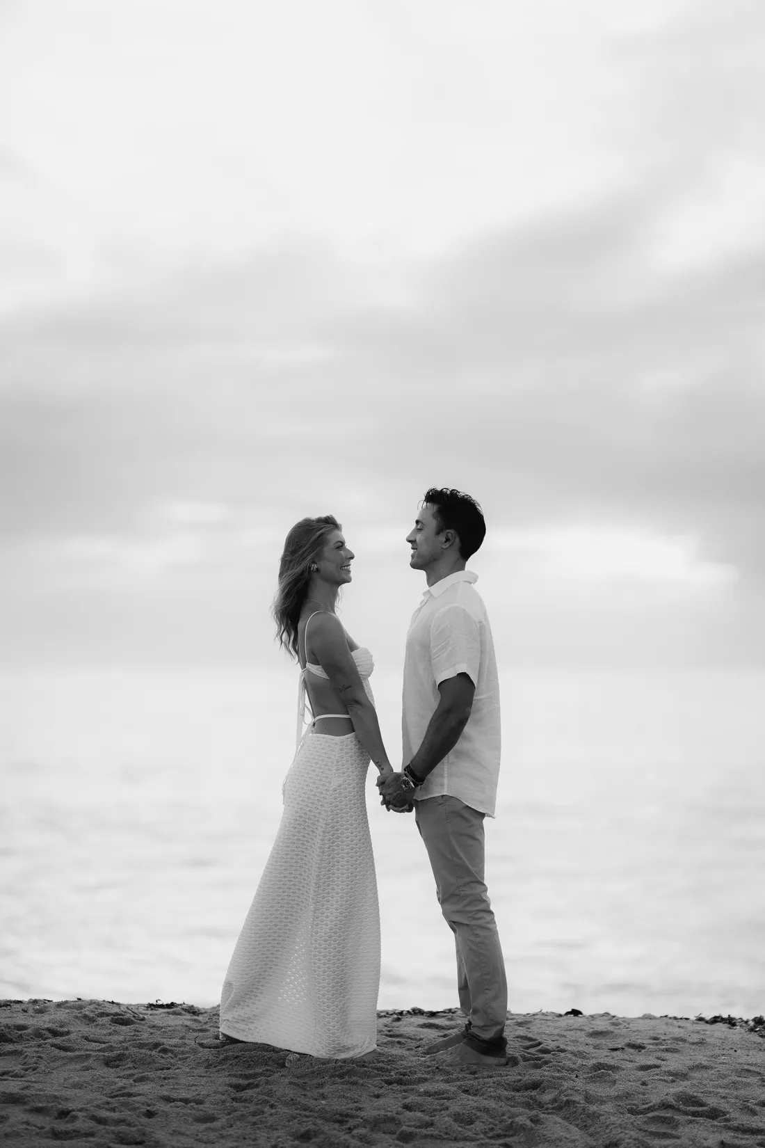Karol e Ramon no ensaio pré-wedding